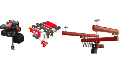 Wire Rope Hoist, Chain Hoist & Light Weight KBK System